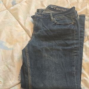 New York & Company Dark Blue Bootcut Jeans
